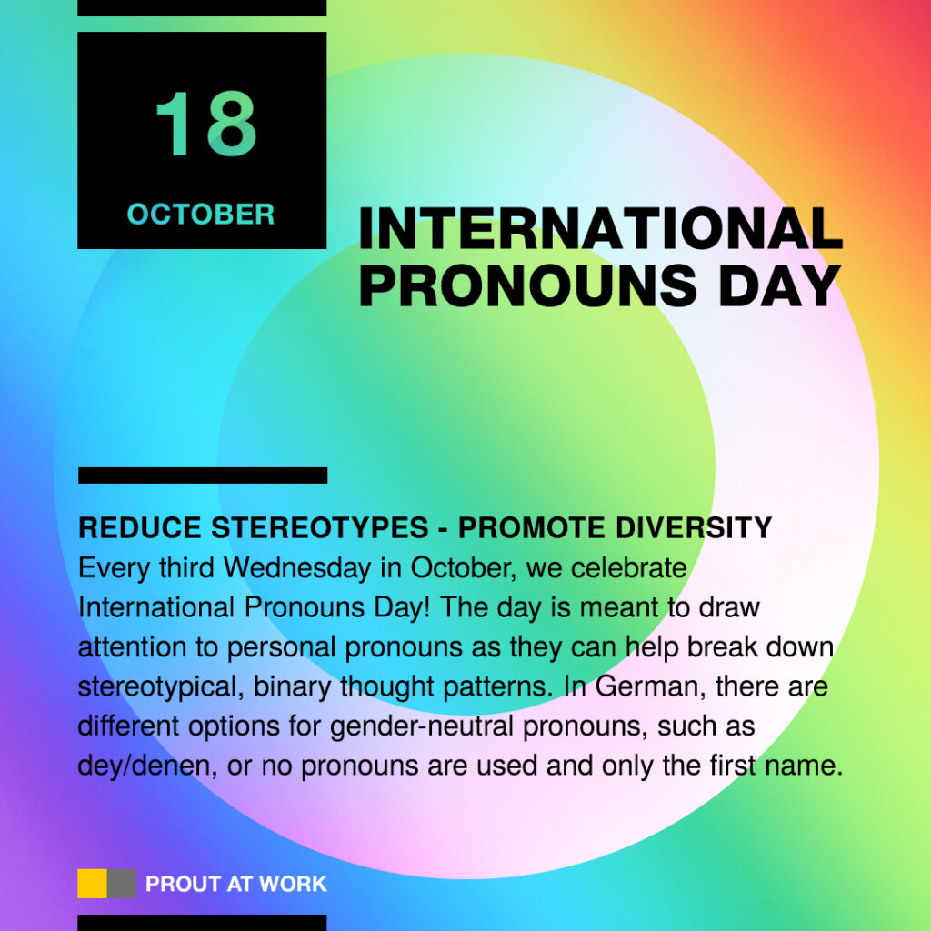 International Pronouns Day 2023