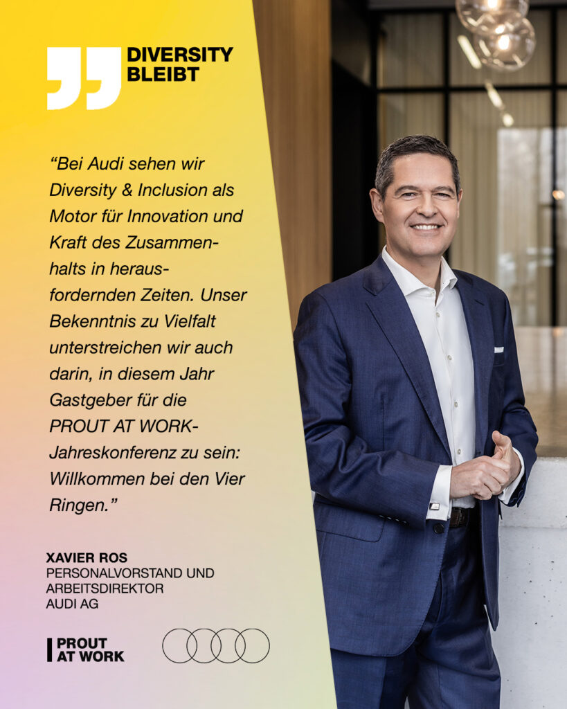 #DiversityBleibt Statement Audi