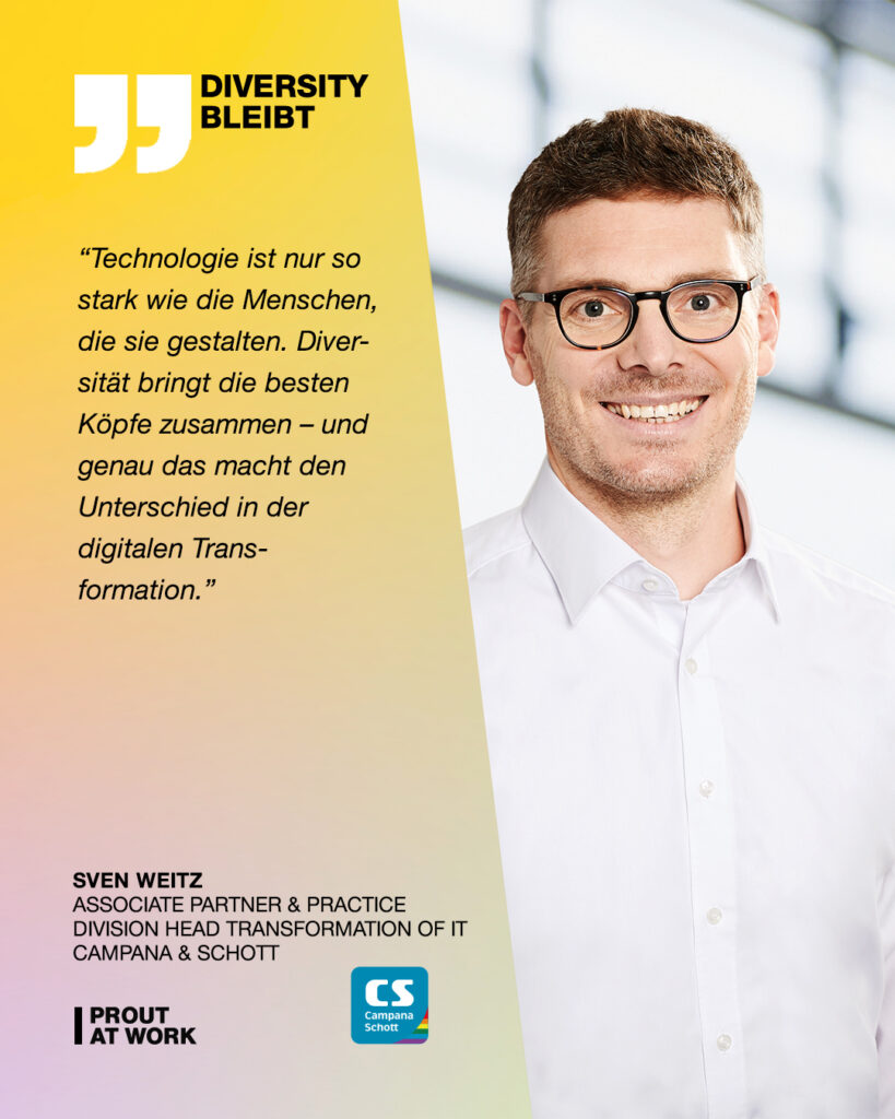 #DiversityBleibt Statement Campana & Schott Sven Weitz