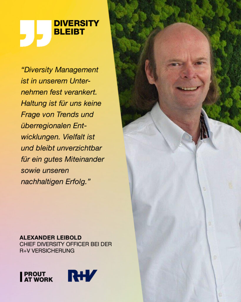 #DiversityBleibt Statement R+V