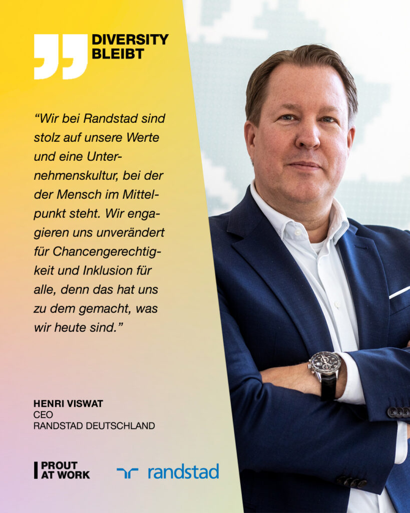 #DiversityBleibt Statement Randstad