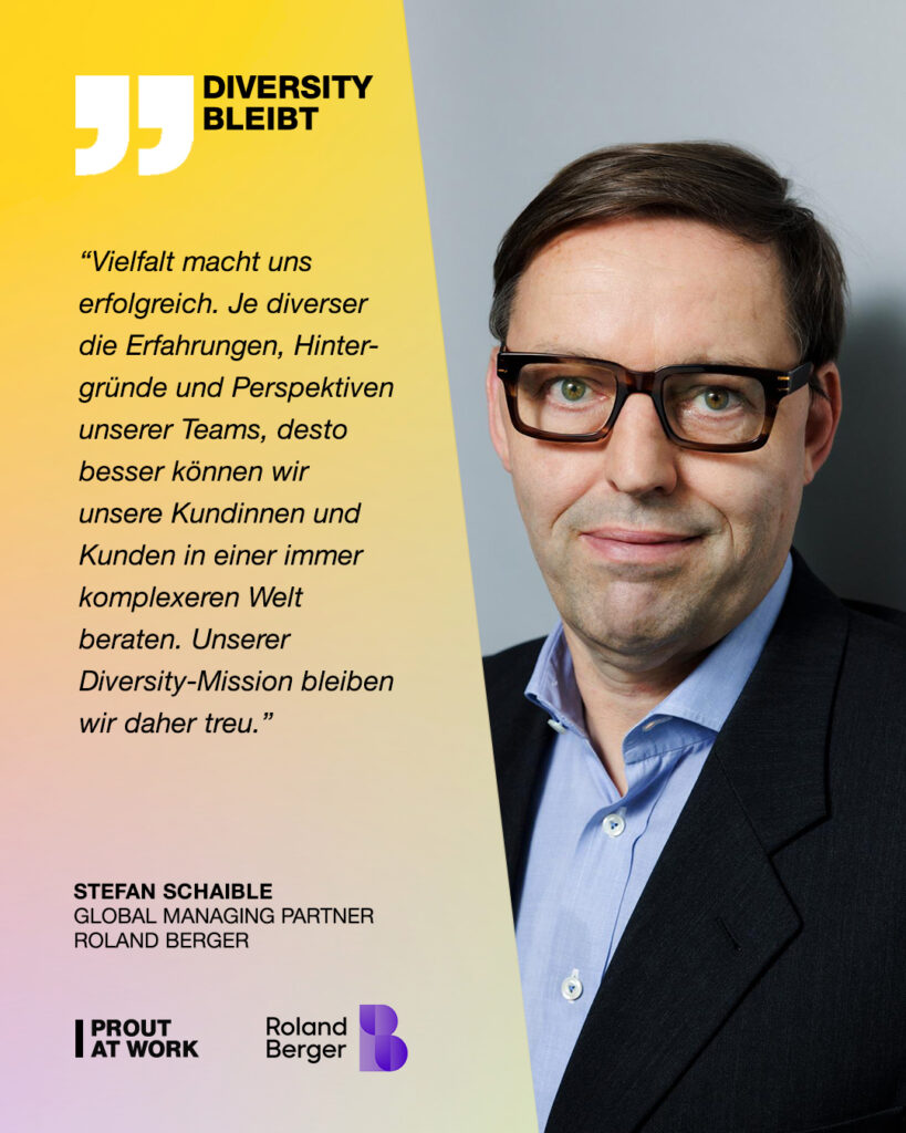 #DiversityBleibt Statement Roland Berger